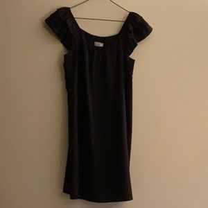 Loft black dress.